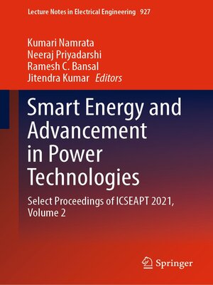 cover image of Smart Energy and Advancement in Power Technologies